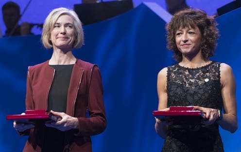 Emmanuelle Charpentier y Jennifer Doudna