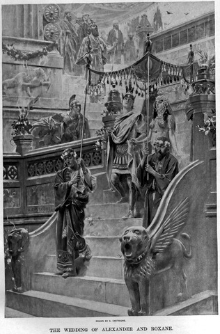 Entrada de Alejandro en Bactriana y Sogdiana