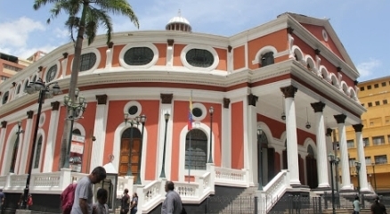 El teatro Municipal de Caracas