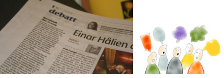 Aviser ble viktige for debatter