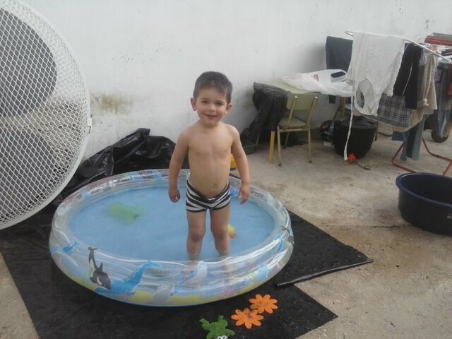 con mi piscina