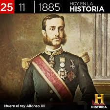 Muere Alfonso XII. (noviembre)