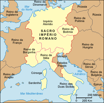 El sacro Imperio Romano Gérmanico