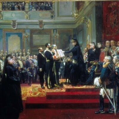 Timeline: El régimen de la  Restauración. Características y funcionamiento del sistema canovista - Guerra colonial y crisis de 1898.