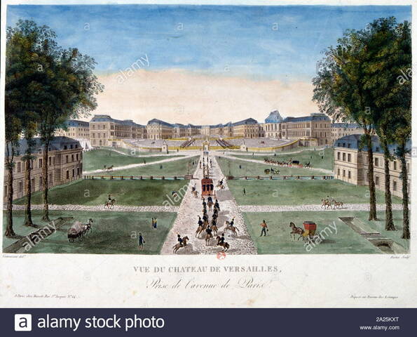 Capital from France to Versailles