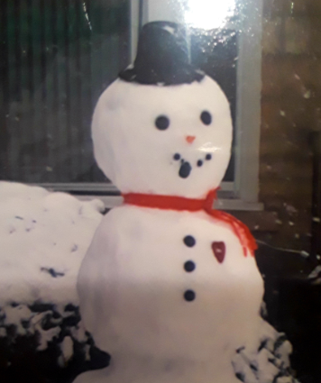 Creating a snowman