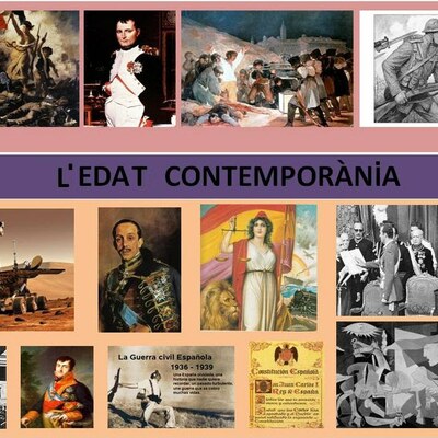Timeline: L'EDAT CONTEMPORÀNIA L'ART