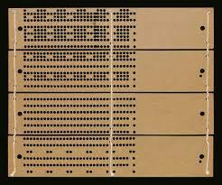 .las tarjetas perforadas