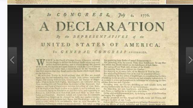 Declaration of Independence