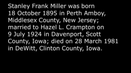 Timeline: Did Stanley Frank Miller Change His Name?