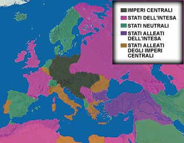 Scoppia ufficialmente la GRANDE GUERRA