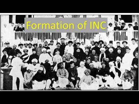 Indian National Congress formed