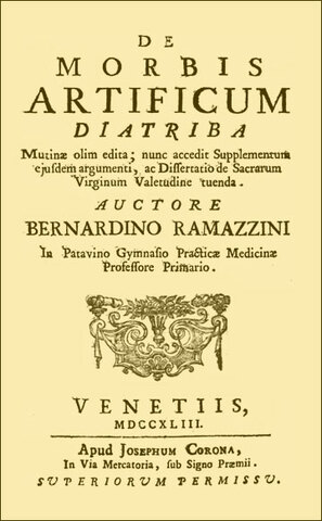 Publicación de las primeras enfermedades laborales