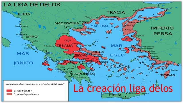 Creación de la liga delos
