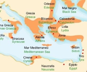 La primera colonización Griega de occidente
