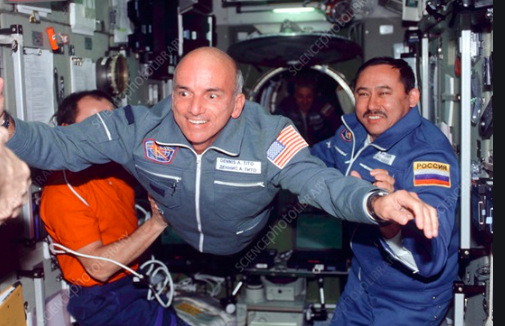 The First Space Tourist