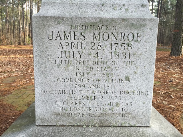 James Monroe's death