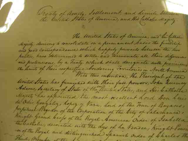 The Transcontinental Treaty