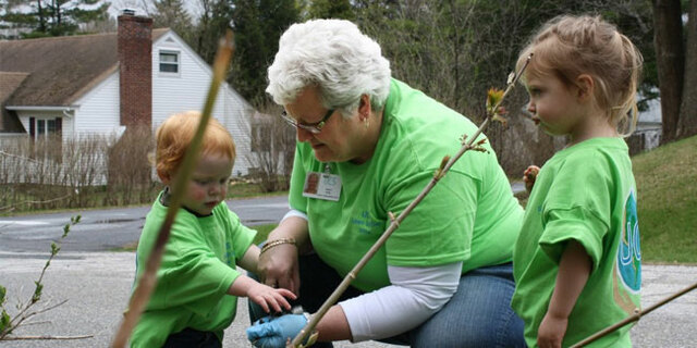 Green Up Day в Вермонте, США