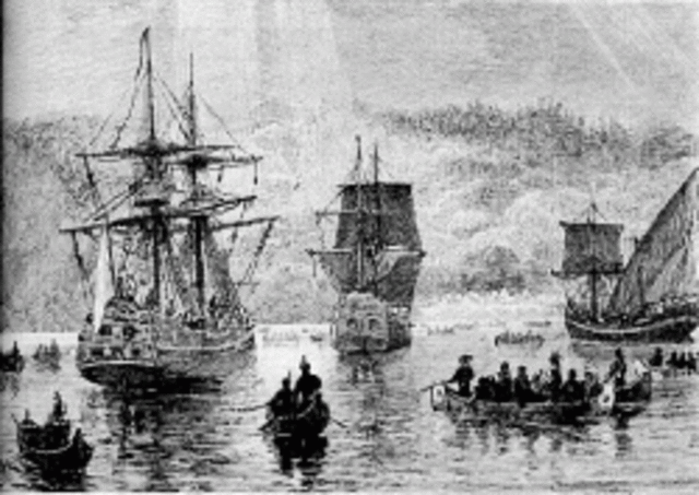 France - Les français arrivent au Canada