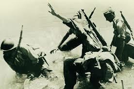 Muerte de Mora la nueva en el frente del Ebro.