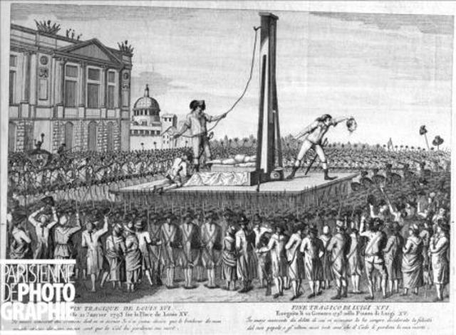 France - Exécution de Louis XVI