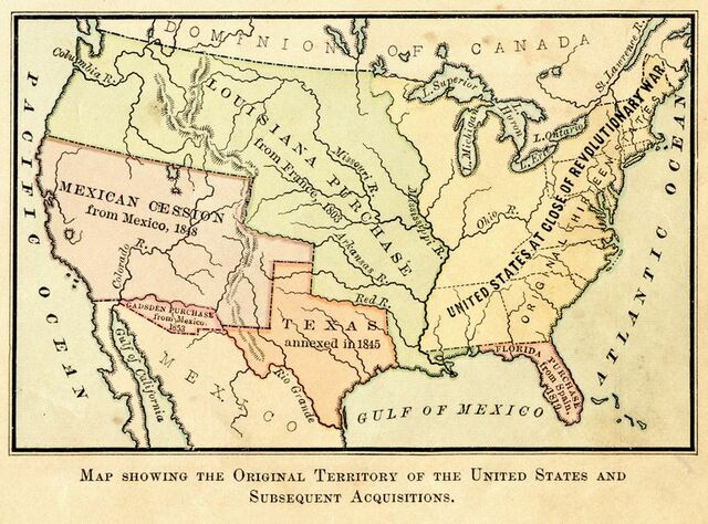 Expansión estadounidense fuera de fronteras.