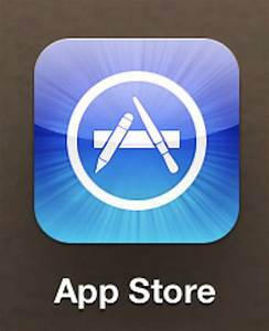 The app store was created