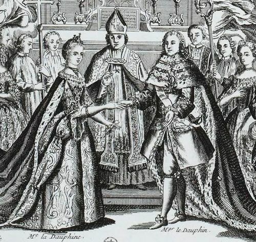 King Louis XVI marriage to Marie Antoinette