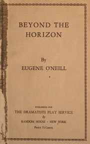 First Performance of the Play Beyond The Horizon