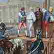 King Louis XVI executed by guillotine