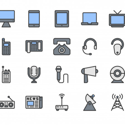 Timeline: Dispositivos de comunicación
