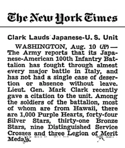 100th earns Presidential Citation