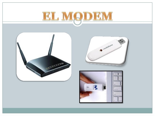 El módem