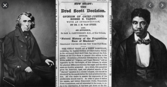 Dred Scott vs. Sanford
