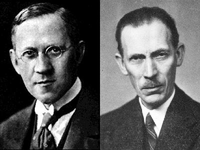 Johannes Nicolaus Brønsted y Thomas Martin Lowry