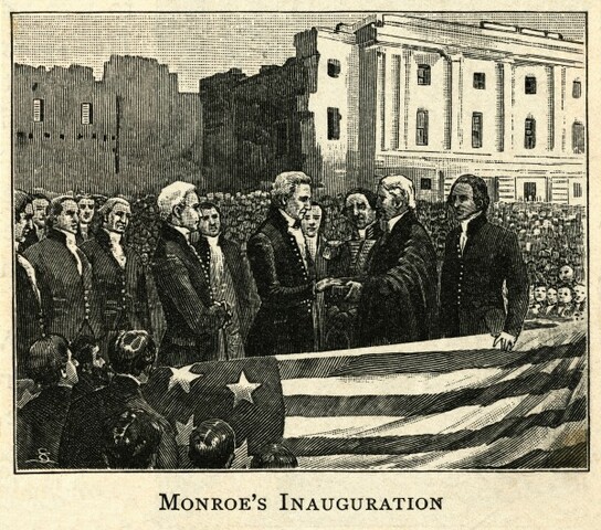 James Monroe Inaguration