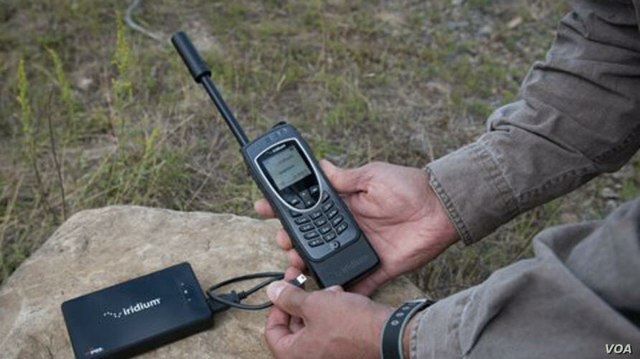 Telefonía satelital