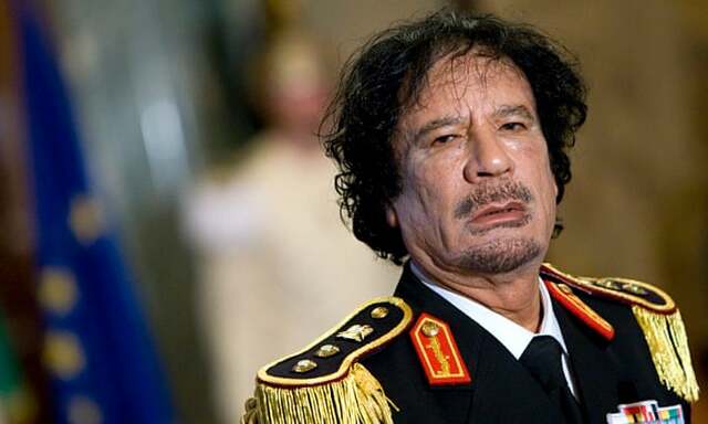 Muammar Gaddafi dies