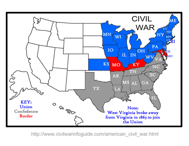 Start of Civil War pg.120