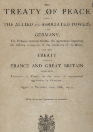 Treaty of Versailles