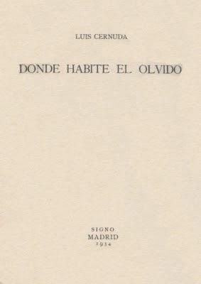 "Donde habite el olvido"