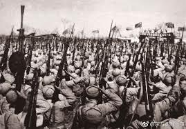 Chinese forces cross Yalu and enter Korean War