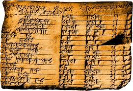 Tablillas de arcilla