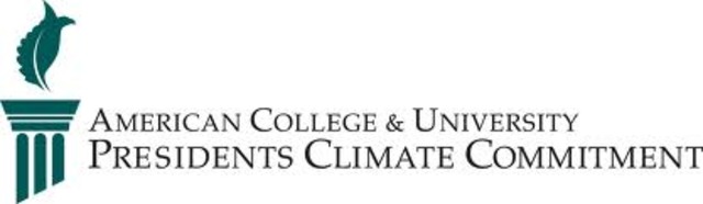 The signing of the American College and University Presidents Climate Commitment