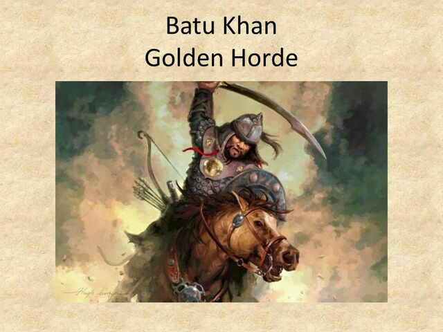 Golden Horde Conquers Russia