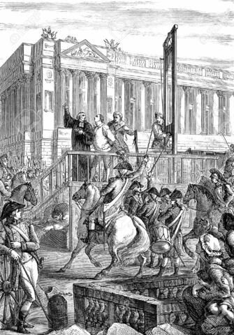 King Louis XVI is sentenced to death