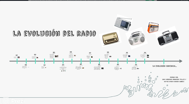 Etapas de la radio