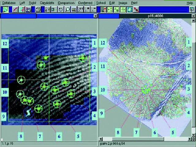 AFIS developed by FBI, fully automated in 1996