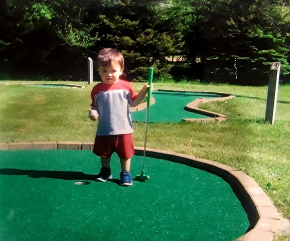 Played Golf for the first time